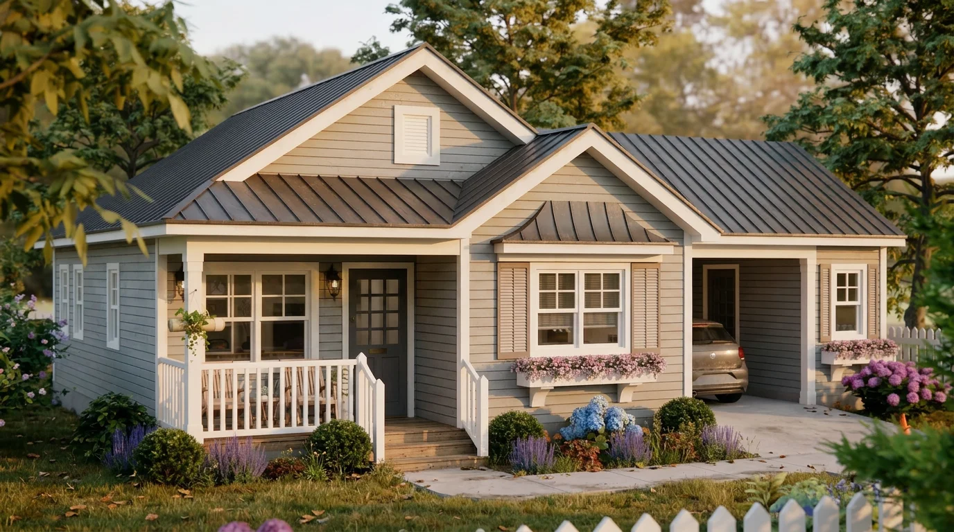 200 m² Büyük Çelik Ev - EVKON Çelik Ev