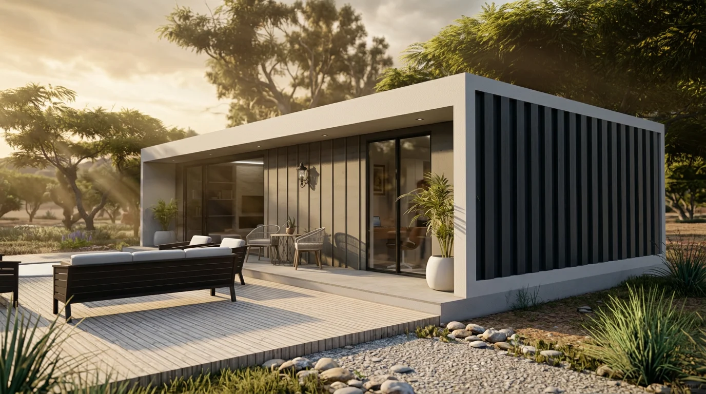 65 m² Minimalist Stüdyo - EVKON Çelik Ev