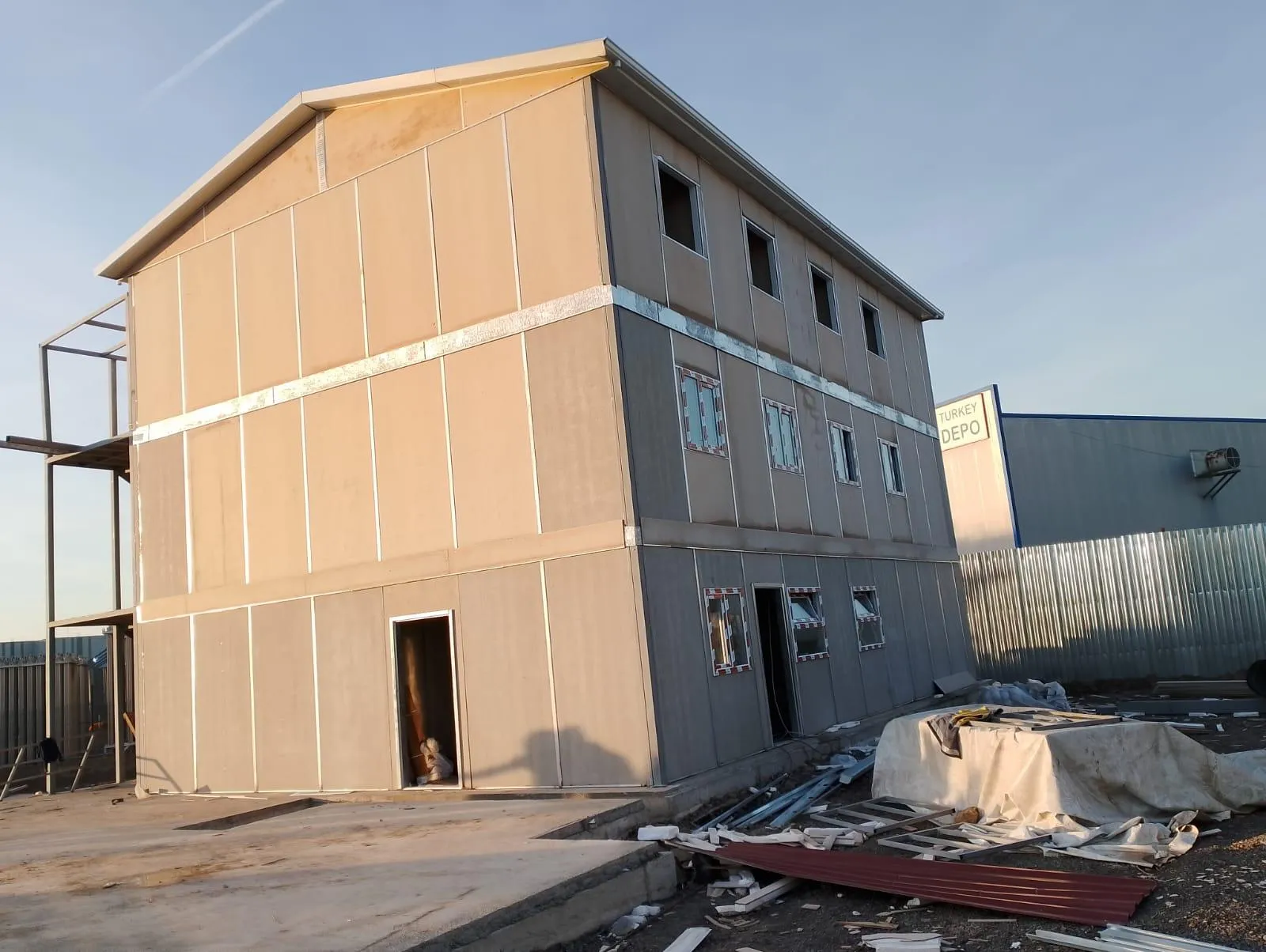 hızlı Kurulumlu Okul Bınaları