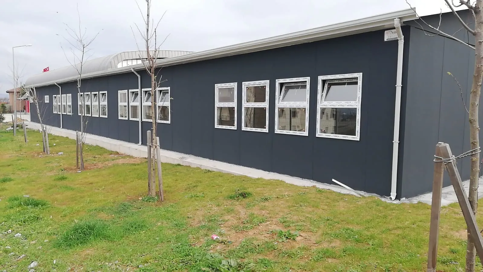 karamürsel endüstri Meslek Lisesi Prefabrik Okul
