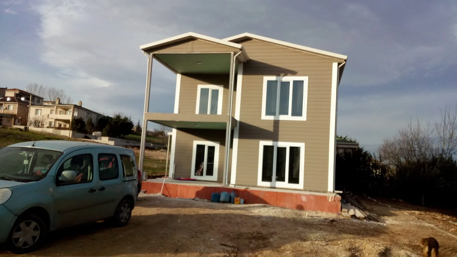 Çift katlı Prefabrik Konut