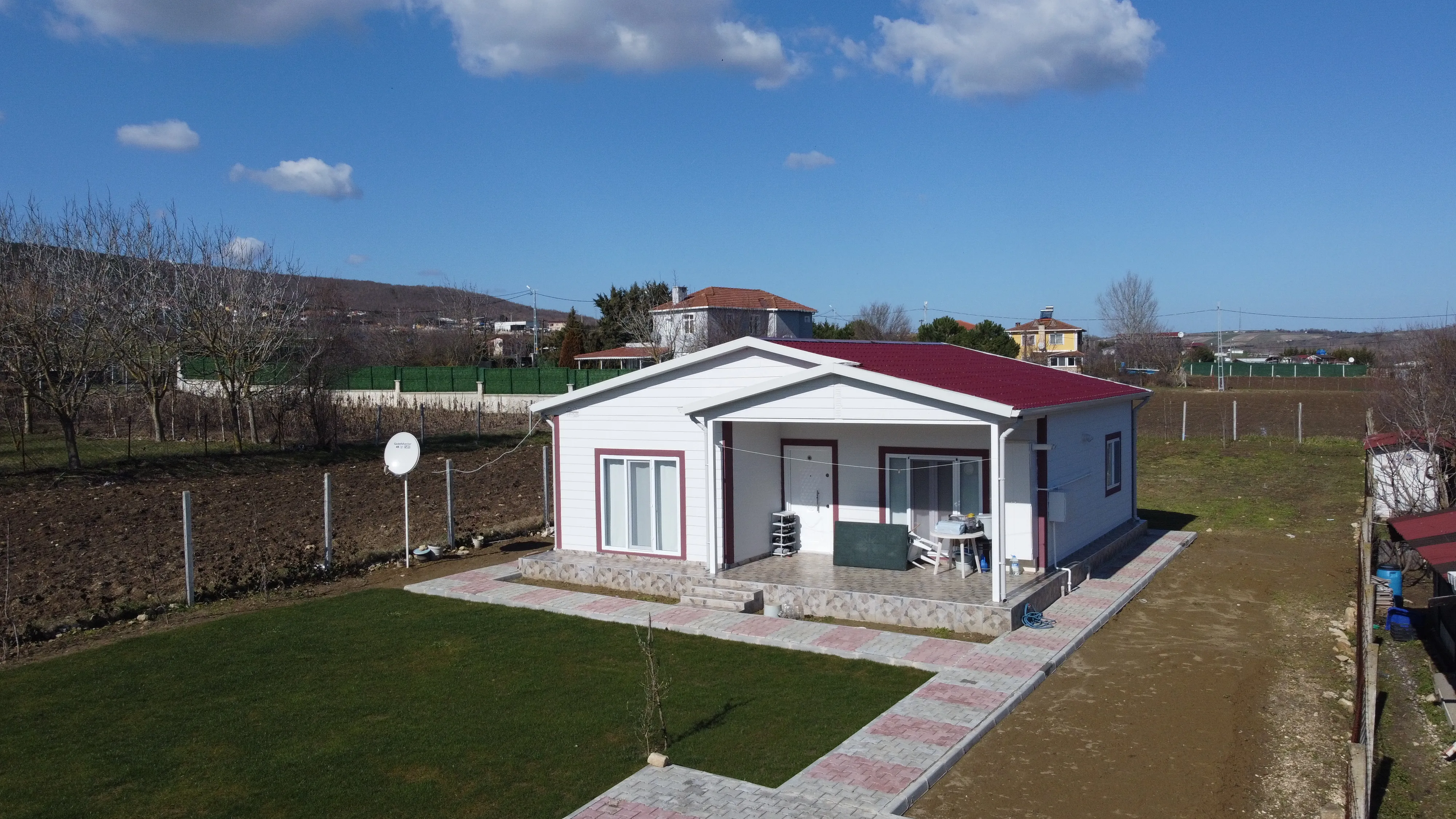 Sik Tasarimli Prefabrik Ev