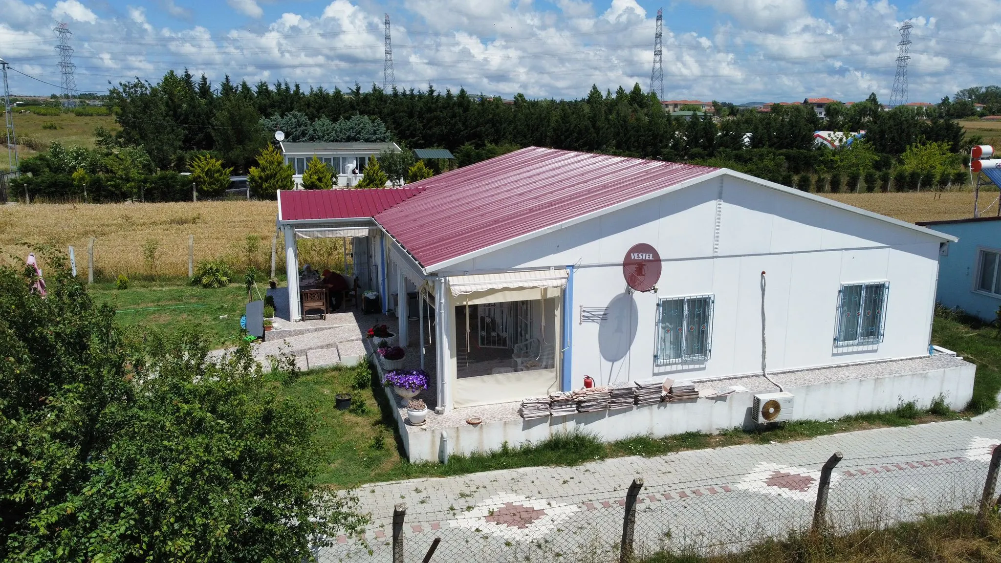 Tek katlı Kırsal Prefabrik Konut