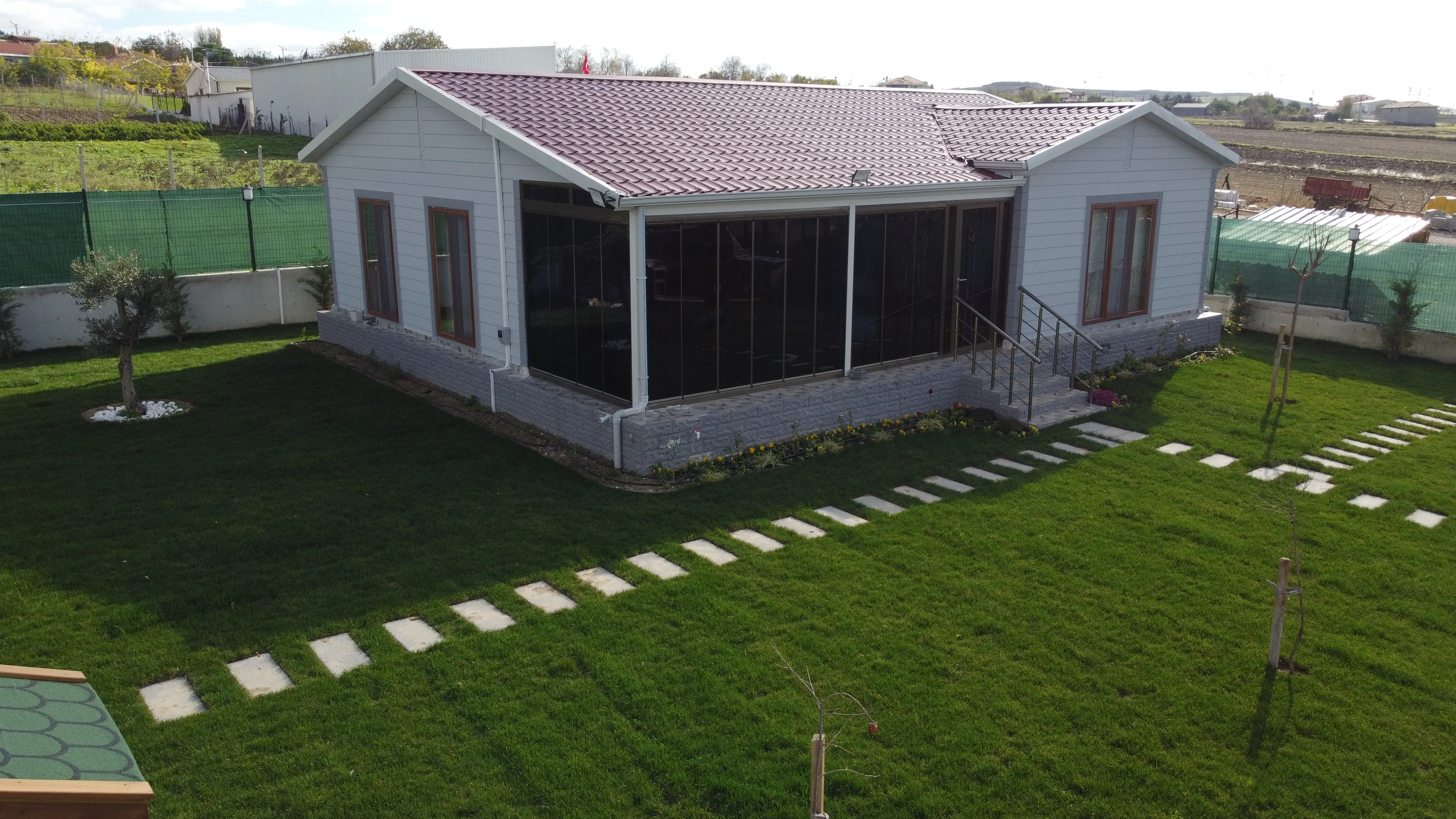 Tek katlı Villa Tipi Prefabrik