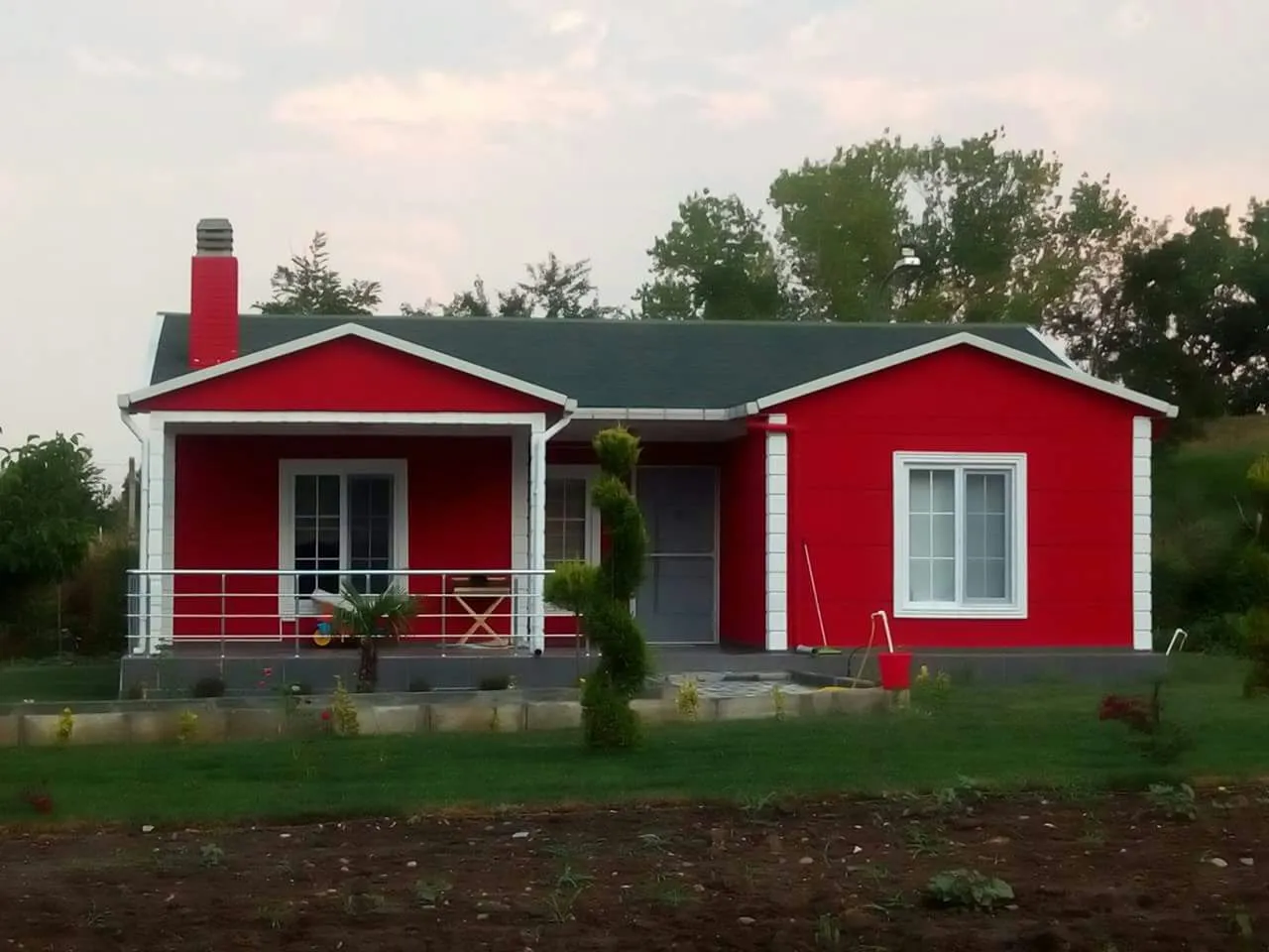 Taşınabilir Tek katlı Prefabrik